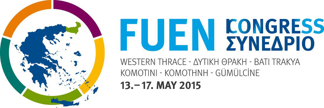 FUEN 2015 “GÜMÜLCİNE” KONGRESİ YAKLAŞIYOR